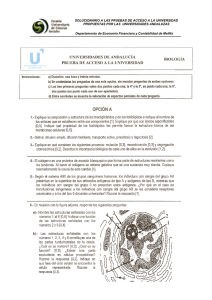 Examen corregido - Universidad de Granada