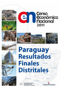 Paraguay Resultados Finales Distritales CEN 2011