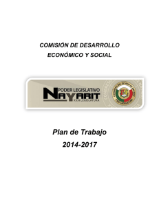 Desarrollo Económico y Social - Congreso del Estado de Nayarit