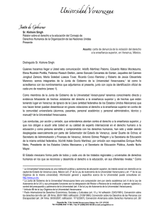 carta denuncia - Universidad Veracruzana