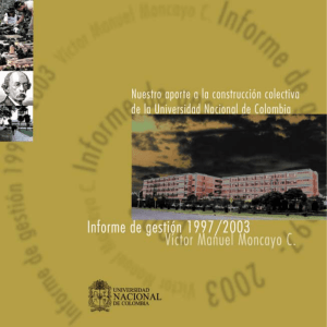 Untitled - Estadísticas - Universidad Nacional de Colombia