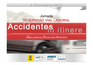 Jornada SEGURIDAD VIAL LABORAL