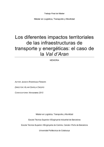 Los diferentes impactos territoriales de las infraestructuras de