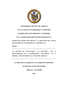 universidad técnica de ambato facultad de contabilidad y auditoría