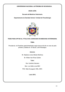 UNIVERSIDAD NACIONAL AUTÓNOMA DE NICARAGUA. UNAN