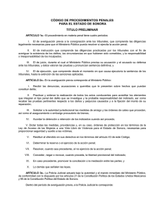 Código de Procedimientos Penales del Estado de