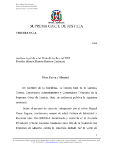 circular 01/2014. informacion jurisprudencial, ineficacia