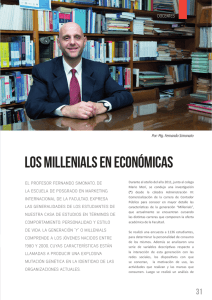 LOS MILLENIALS EN ECONÓMICAS - Portal de Revistas de la UNLP