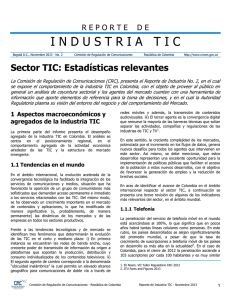 Informe de Conectividad - Septiembre 2008 - Colombia TIC