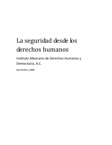 La seguridad desde los derechos humanos - Heinrich-Böll