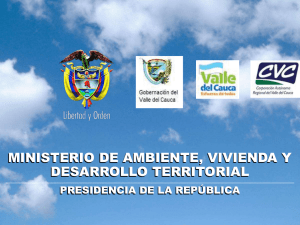 Presentación de PowerPoint - Gobernación del Valle del Cauca