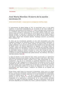 José María Morelos: El siervo de la nación mexicana (I) - digital-csic