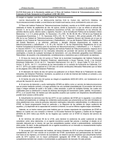 (Primera Sección) DIARIO OFICIAL Lunes 12 de octubre de 2015