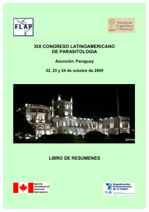 xix congreso latinoamericano de parasitologia libro de