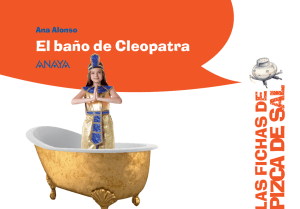 El baño de Cleopatra - Anaya Infantil y Juvenil
