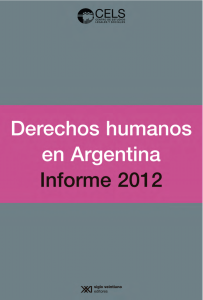 Derechos Humanos en Argentina. Informe 2012