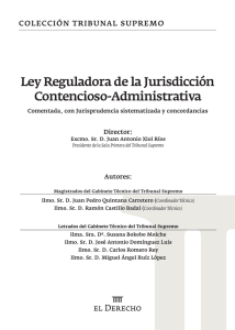 Ley Reguladora de la Jurisdicción Contencioso