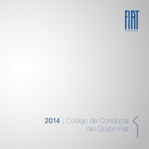 2014 | Código de Conducta del Grupo Fiat