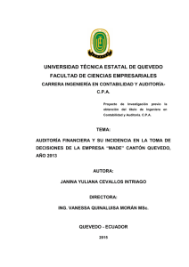 universidad técnica estatal de quevedo facultad de ciencias