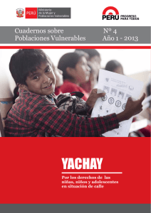 yachay - Ministerio de la Mujer y Poblaciones Vulnerables
