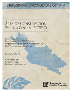 Marzo 2012 - Organization for Tropical Studies