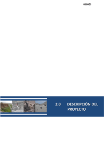 2.0 descripción del proyecto - Ministerio de Energía y Minas