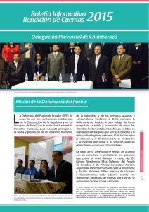 Chimborazo - Defensoría del Pueblo