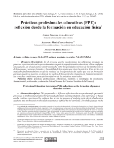 Prácticas profesionales educativas (PPE)