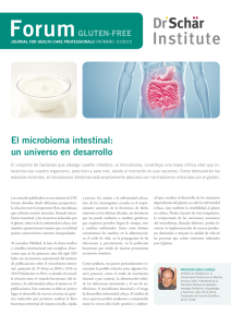 El microbioma intestinal: un universo en desarrollo