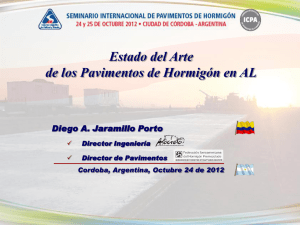 Presentación de PowerPoint - XVII Congreso Argentino de Vialidad