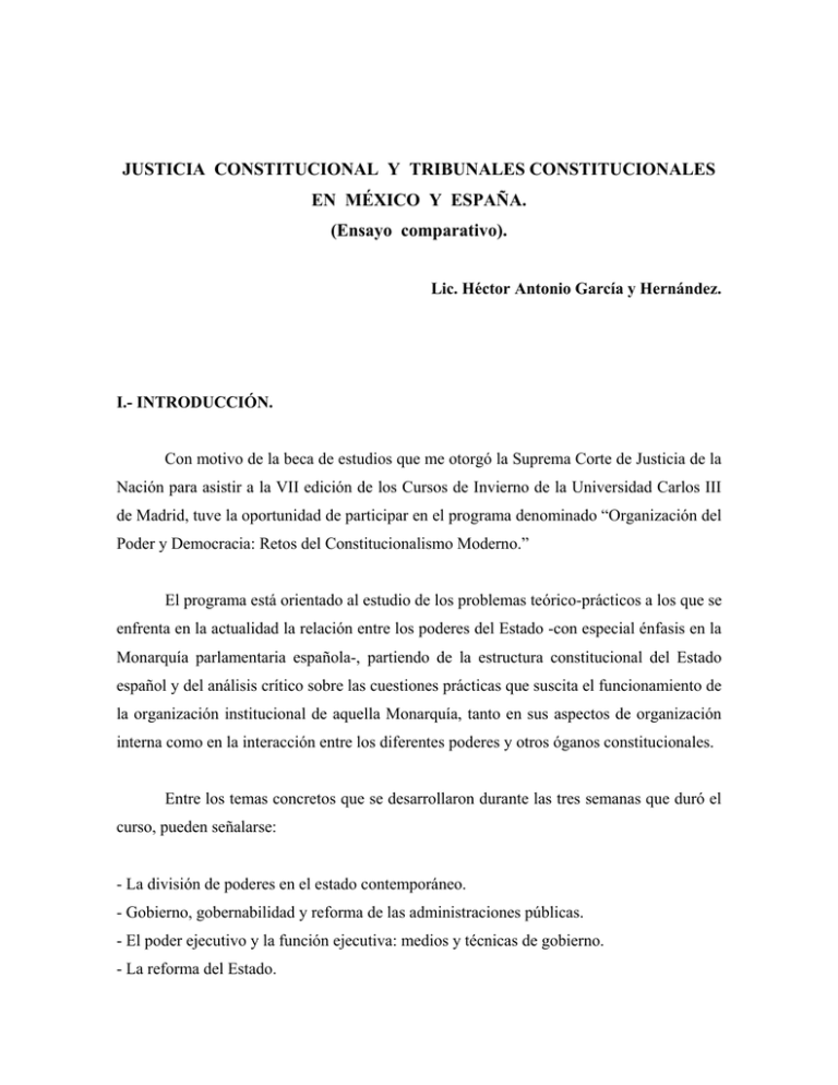 Nota Introductoria - Suprema Corte De Justicia De La Nación