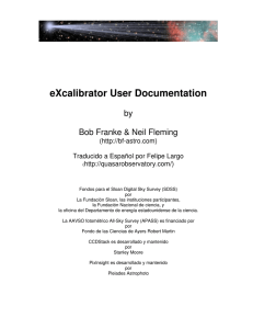 eXcalibrator User Documentation