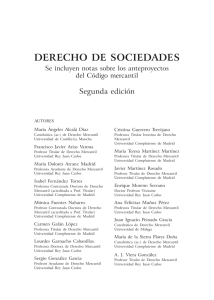 Derecho De socieDaDes - Atelier Libros Jurídicos