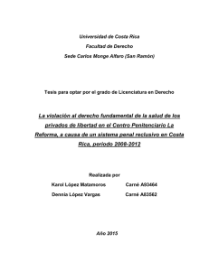 La violación al derecho fundamental de la salud de los privados de