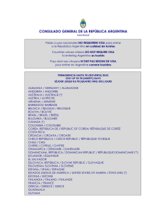 Listado - Consulado General de la República Argentina en Montreal