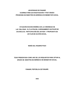 universidad de panamá vicerrectoria de investigación y post grado