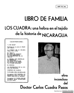 Los Cuadra: una hebra en el tejido de la Historia de Nicaragua