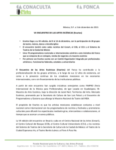 México, D.F. a 3 de diciembre de 2015 VII ENCUENTRO DE LAS