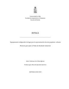 butaca - Repositorio Académico