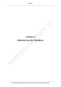 anejo 11 programa de medidas - Confederación Hidrográfica del