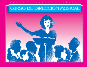 CURSO DE DIRECCIÓN MUSICAL