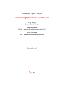 Notas para una política fiscal en la