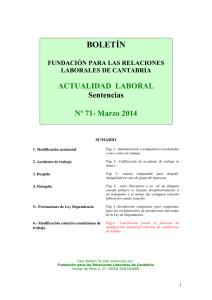 Boletín Marzo 2014