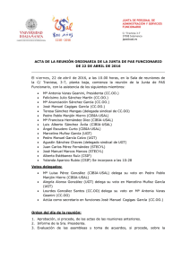 Acta 22 Abril 2016 - Universidad de Salamanca