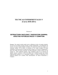 TECNICAS EXPERIMENTALES V (Curso 2010-2011)