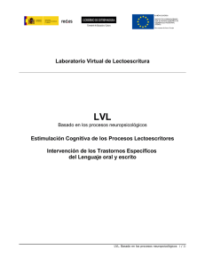 Fundamentación Neuropsicológica del LVL