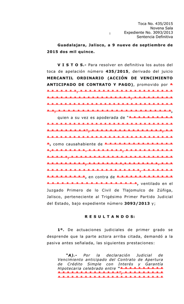 5454 Supremo Tribunal De Justicia Del Estado De Jalisco