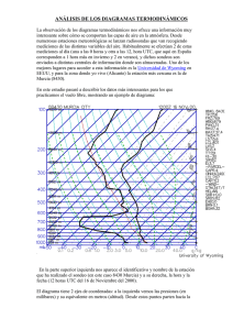 análisis de los diagramas termodinámicos