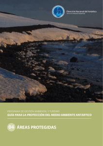 Cuadernillo 04: Áreas protegidas - Dirección Nacional del Antártico