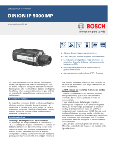 dinion ip 5000 mp - Bosch Security Systems